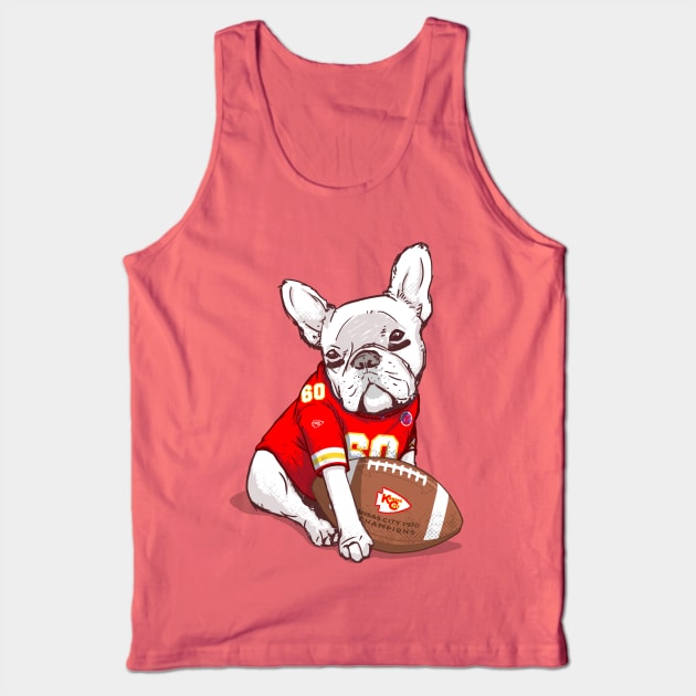 Kansas City Football Bulldog T-Shirt Tank Top by flowwestprintandapparel